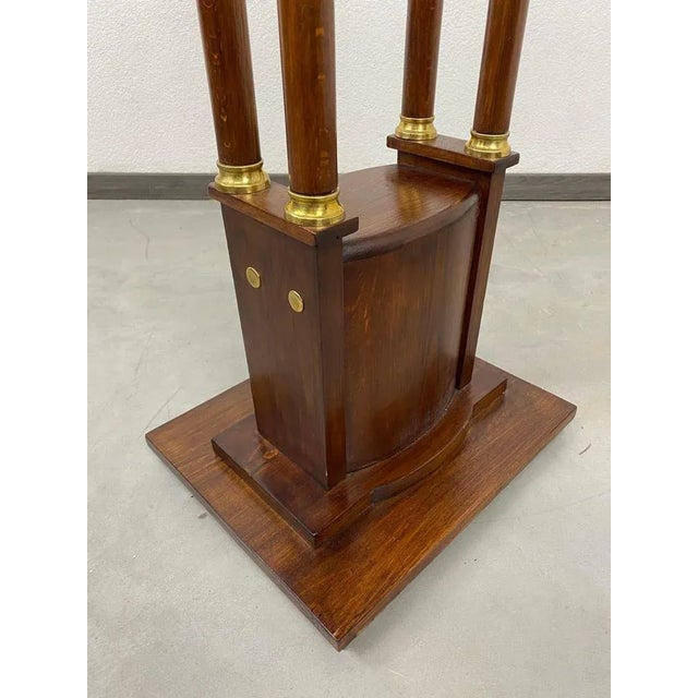 Wood Jugendstil Plant Stand, 1920s For Sale - Image 7 of 9