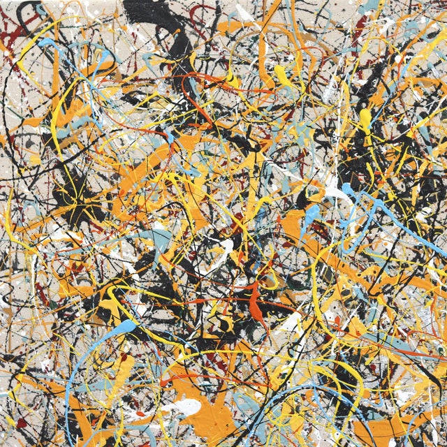 Los Angeles artist Marc Raphael's abstract expressionism paintings are influenced by New York's abstract expressionist...