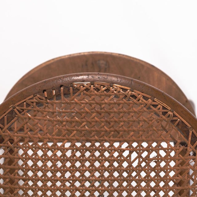 Set of Bentwood Wicker Children's Chairs from Thonet, 1930s For Sale - Image 6 of 17