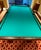 Antique Brunswick Rochester Pool Table Circa 1906 - African Mahogany For Sale - Image 9 of 17