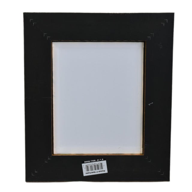 Charming Folk Art Woolly Sheep Lamb Portrait Oil Painting Including the Antiqued Gold Wood Frame For Sale - Image 4 of 5