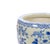Ceramic Asian Blue and White Porcelain Planter / Fish Bowl, Late 20th Century For Sale - Image 7 of 9