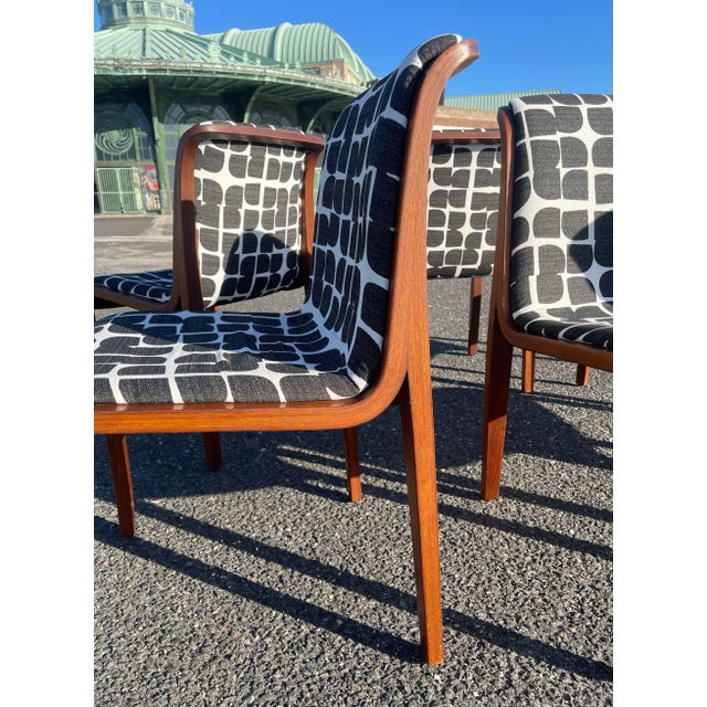 Set of 6 Bill Stephens Chairs for Knoll For Sale - Image 11 of 12