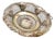Silver Fruit Bowl with Cutouts and Reliefs For Sale