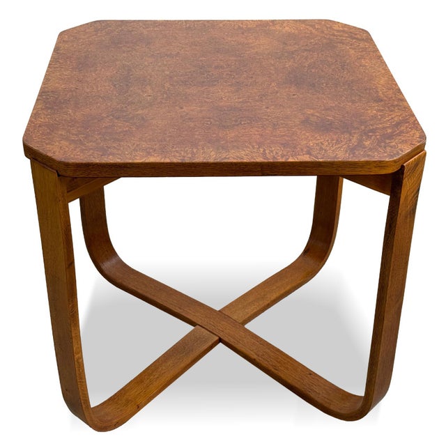 H-167 coffee table by jindřich halabala for up závody, 1930s a distinctive h-167 coffee table designed by renowned...