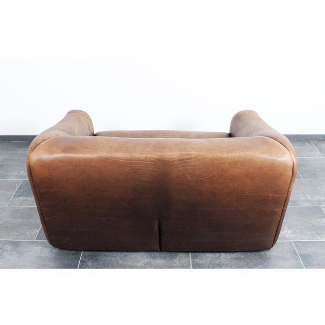 DS47 2-Seater Sofa in Leather from de Sede, 1970s For Sale - Image 4 of 18