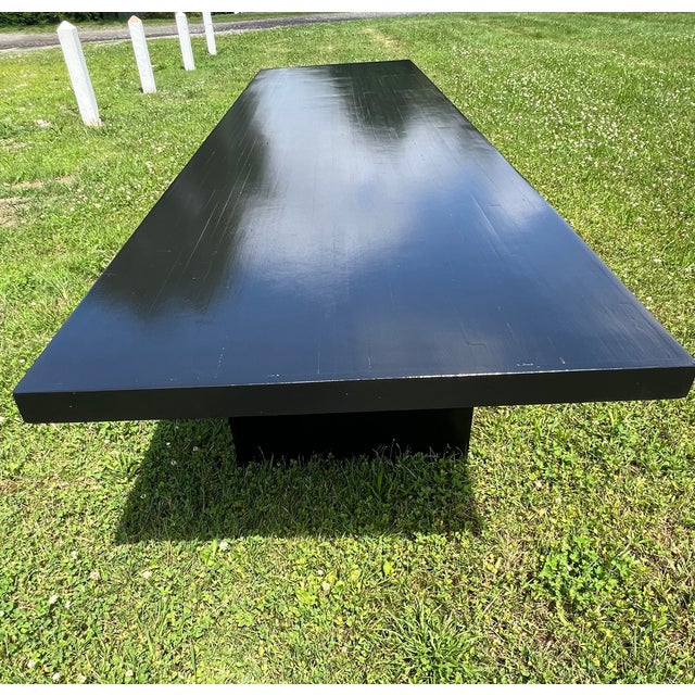 Artisan Made by Reworx founder Steve Garceau is this amazing table made completely from bowling alley wood rescued from...