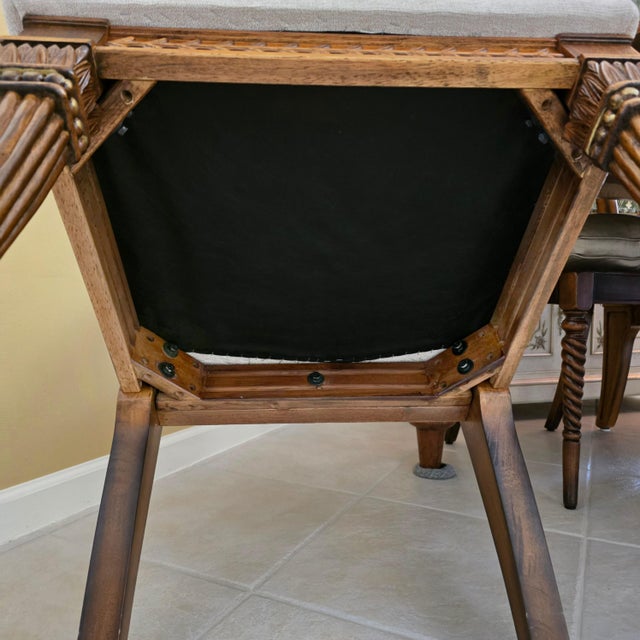 Tommy Bahama Style Dining Chairs, Set of 4 For Sale - Image 11 of 12