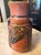 Sculpture Materials Roseville Laurel Art Pottery Persimmon Color Vase #667- 6 Ca. 1934 For Sale - Image 7 of 7