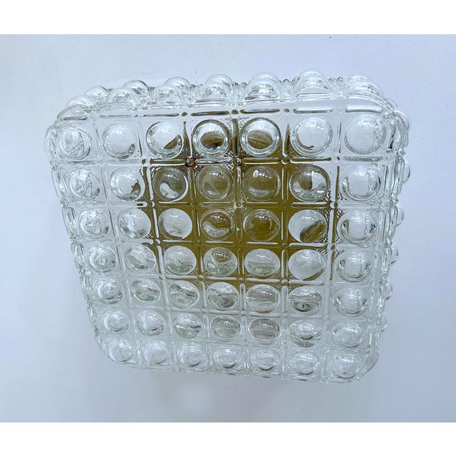 Metal Vintage Bubble Glass Wall Light from Erco, 1970s For Sale - Image 7 of 16