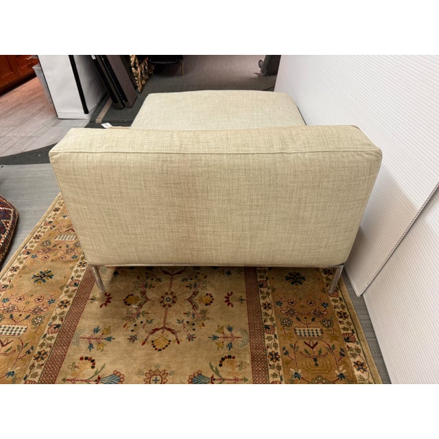 Taupe Antonio Citterio for B B Italia Frank Chaise Lounge For Sale - Image 8 of 12