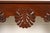 Wood Baker Furniture Georgian Carved Mahogany Console or Sofa Table, Newly Refinished For Sale - Image 7 of 15