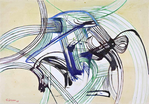 Giorgio Lo Fermo, Abstract Composition, Oil Painting, 2025