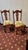 Antique 1930s French Renaissance English Tudor Set of 4 Oak Chairs Very Well Built Dining Chairs For Sale - Image 4 of 7