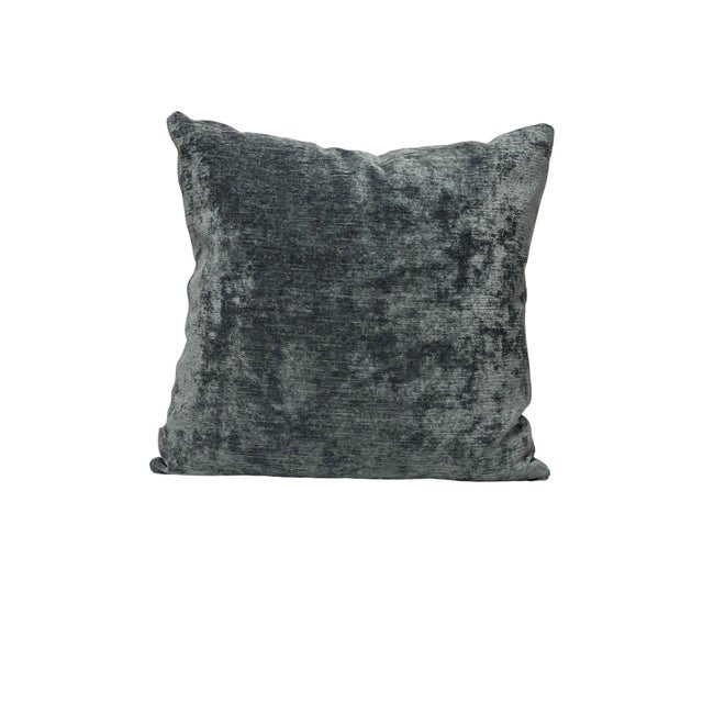 2020s Botanical Verdure Tapestry 22” Pillows - A Pair For Sale - Image 5 of 5