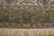 1940s Ivory Floral Antique Persian Formal Kashan Carpet 10' X 16' Knotted Pile Wool Rug For Sale - Image 10 of 12