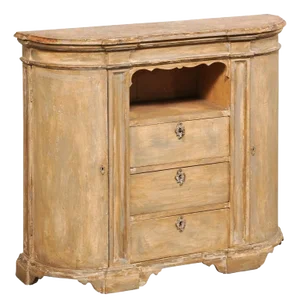 French Antique Demi-Console - A Cute Size!