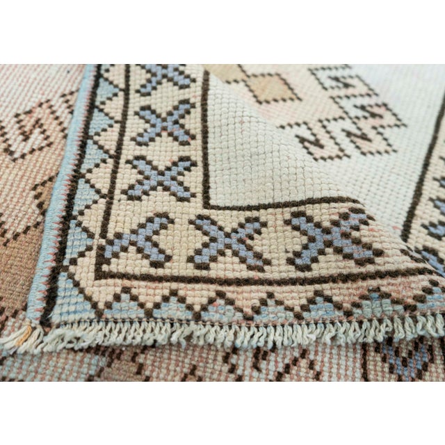 Turkish Vintage Rug 2'10" x 3'8" #21108 For Sale In Houston - Image 6 of 8