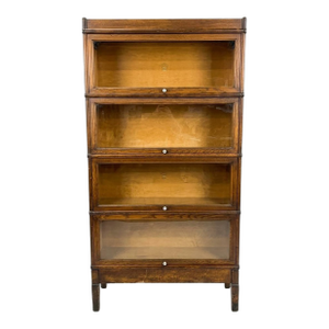 Antique Macey Four Stack Barrister Bookcase