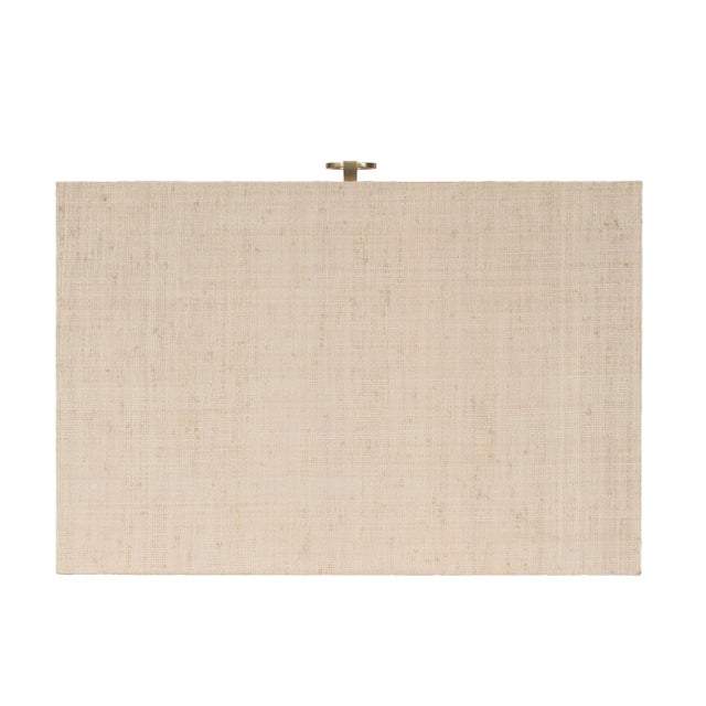 2020s Bar Harbor Raffia 1 Drawer Nightstand, Natural For Sale - Image 5 of 6