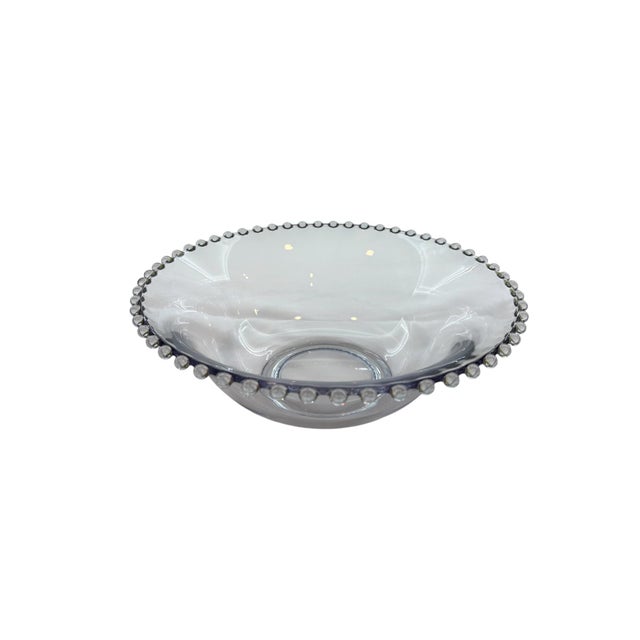 Mid 20th Century Imperial Glass Candlewick 10" Serving Bowl For Sale - Image 4 of 8