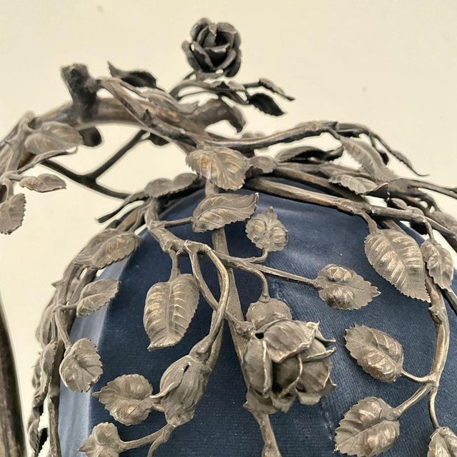 French Art Nouveau Table Lamp in Bronze, 1910 For Sale - Image 9 of 18