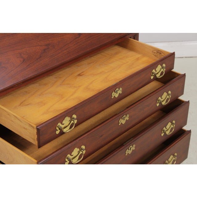 Henkel Harris Cherry Slant Front Desk For Sale - Image 9 of 18