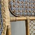Wood Art Nouveau Italian Chairs in Rattan and Light Blue Rattan, 1900s, Set of 2 For Sale - Image 7 of 18