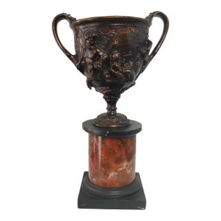 Late 20th Century Bronze Replica of Kantharos Centaur Tazza For Sale