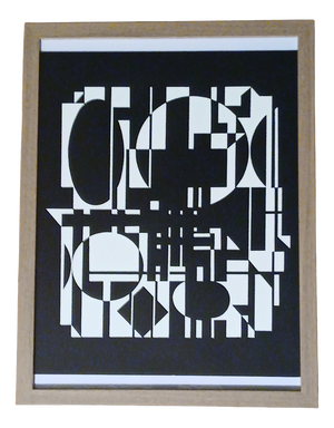 Victor Vasarely, Op Art Composition: Anadyr, 1969, Print