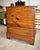 Late 20th Century Vintage Mid-Century Modern Dovetailed Pine Blanket Chest For Sale - Image 5 of 12