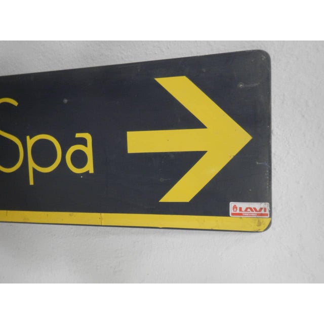 Industrial Textile Industry Sign, 1970 For Sale - Image 3 of 7