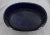 C. 1930s Art Deco Cobalt Glass & Silver Plated Serving Dish For Sale - Image 4 of 6
