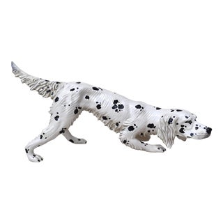 English Setter Figure, Made in Italy For Sale