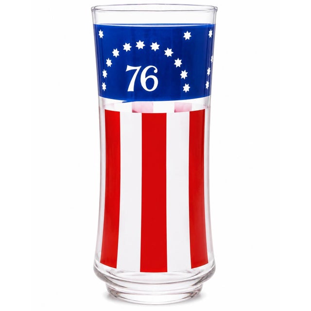 Vintage Set 6 Usa Bicentennial 1776 1976 Highball Glasses Americana Barware For Sale In Washington DC - Image 6 of 10