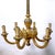 Gilded Wood 6-Arm Chandelier, 1940s For Sale - Image 12 of 18