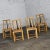 Mid to Late 20th Century Chinoiserie Natural Large Bamboo Asian Dining Chairs Set of 4 For Sale - Image 9 of 13