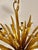 Floral Gilt 5-Light Chandelier from Hans Kögl, 1970s, Set of 2 For Sale - Image 11 of 12