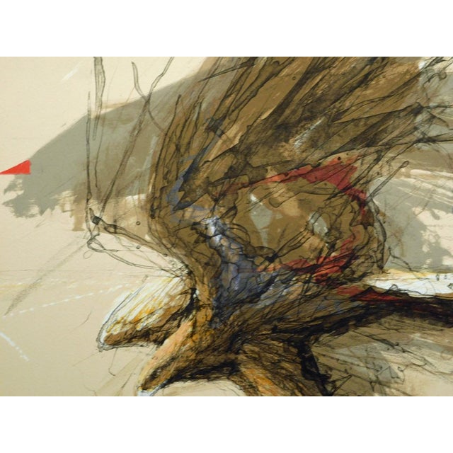 1990s Larry Fodor "Dream Eagle 3" Hand Signed & Numbered Make an Offer For Sale - Image 5 of 6