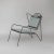 Not Yet Made - Made To Order Set of Capri Easy Chair with Ottoman by Stefania Andorlini & Bernhard Mende For Sale - Image 5 of 7