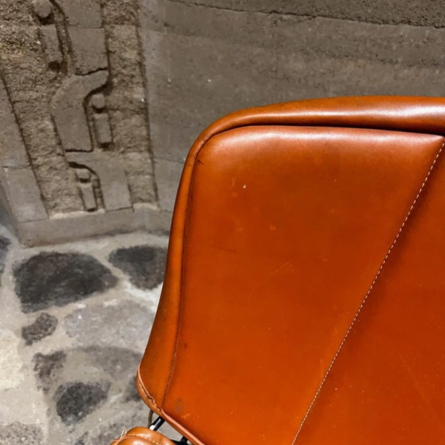Vintage Bertoia Side Chair by Harry Bertoia, Black Rilsan, 1952 For Sale - Image 10 of 12