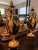 Stone Pair of 1870 French Louis XVI Gold and Marble Exceptional Cassoulets For Sale - Image 7 of 9