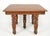 Antique Oak Victorian Dining Table With Casters For Sale - Image 10 of 14