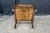 4 Mid 20th Century French Country Shaker Style Oak Ladderback Dining Chairs Rush Seat Farmhouse For Sale - Image 16 of 18