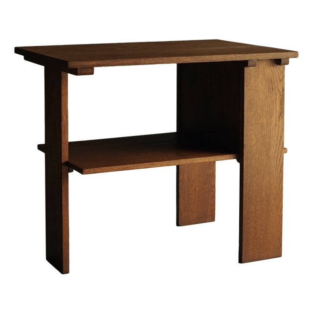 Hague School Side Table from Cor Alons, 1920s For Sale
