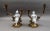 Pair of Mid 20th Century Chinoiserie Porcelain Figural Ormolu Candelabra Candle Holders For Sale In Miami - Image 6 of 11