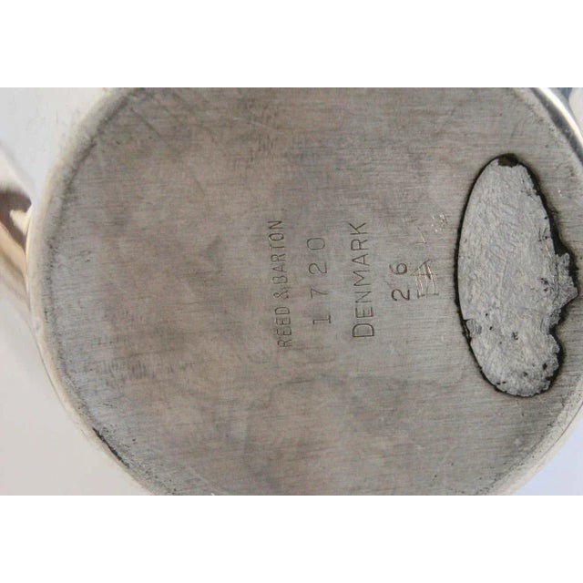 Vintage John Prip for Reed & Barton "Denmark" Coffee Service - Set of 3 For Sale - Image 11 of 12