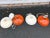 1980s Industrial Dome Orange Pendant Light Fixtures - A Pair For Sale - Image 10 of 18