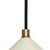Shear Pendant Light in Brass by Bert Frank For Sale - Image 4 of 6