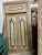 1920s Antique Doors Mid Century Teak Exterior Door With Frame 94.5x45.5 For Sale - Image 5 of 12
